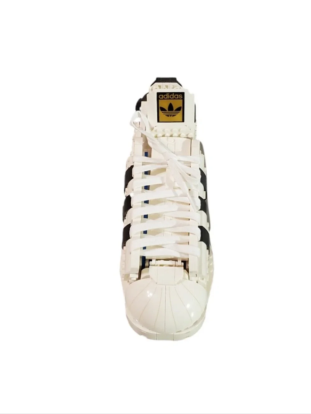 Lego Adidas Original Superstar White Sneaker Building Block Set (731 Pieces)